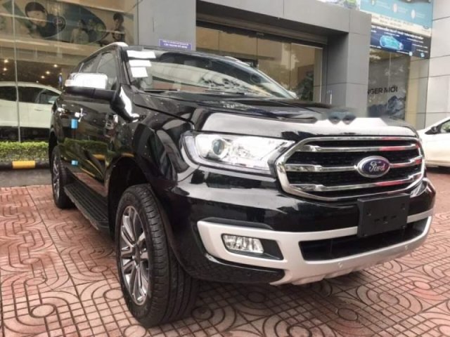 Bán Ford Everest năm 2019, màu đen, nhập khẩu Thái Lan