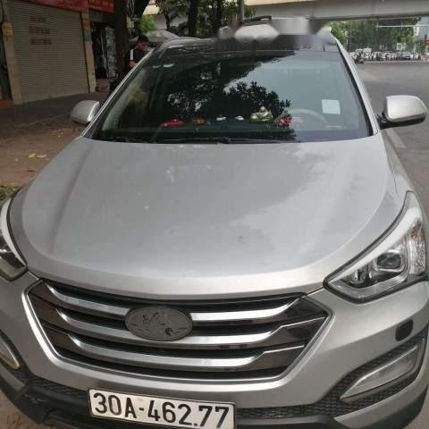 Bán Hyundai Santa Fe sản xuất năm 2015, màu bạc, nhập khẩu, gia đình rất giữ gìn0