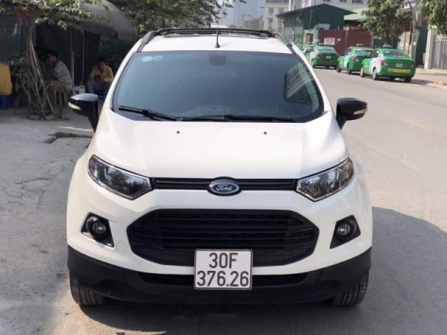 Bán Ford EcoSport Titalium - Black Edition đời 2016, màu trắng0