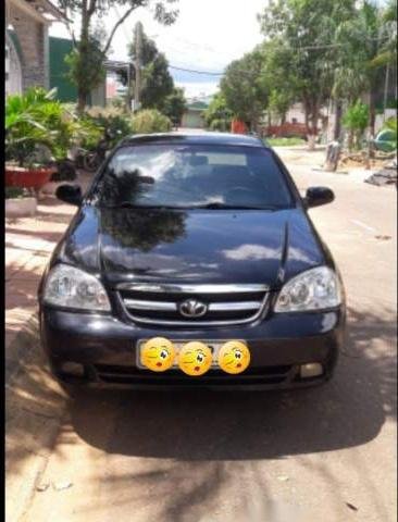 Bán gấp Daewoo Lacetti đời 2010, màu đen, giá tốt0