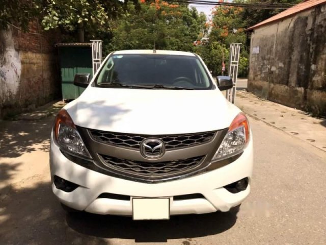 Bán Mazda BT 50 2.2L 4x4 MT 2014, màu trắng, nhập khẩu Thái Lan 