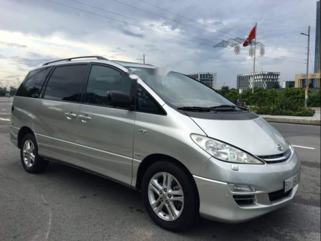 Bán Toyota Previa 2.4AT 2005, màu bạc, nhập khẩu