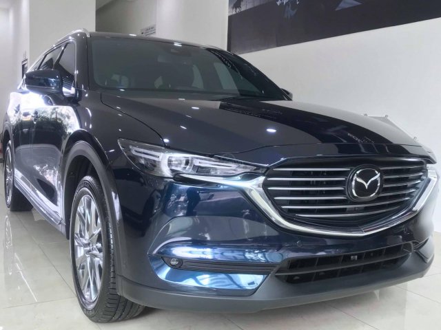 Bán ô tô Mazda CX-8 Luxury 2019, màu xanh, giá 1.199 triệu, hỗ trợ trả góp 85%