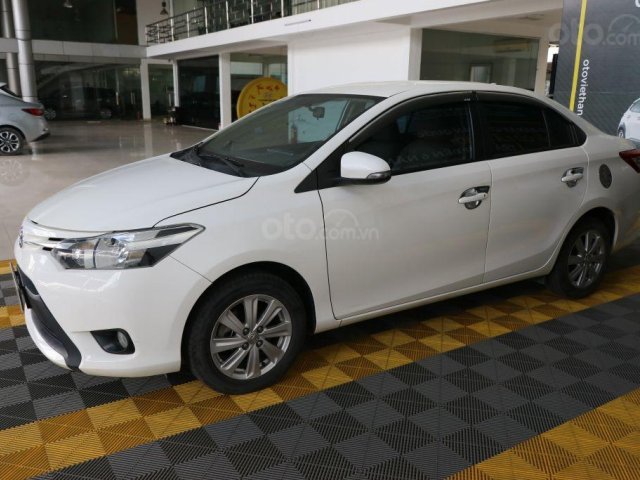 Cần bán Toyota Vios E 1.5MT năm sản xuất 2016, màu trắng, 446 triệu0