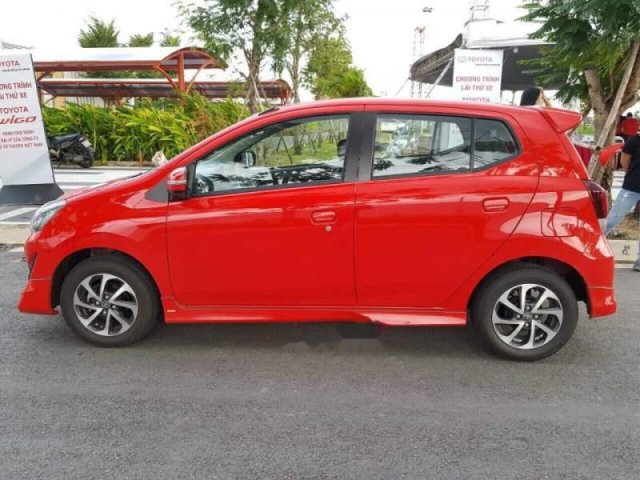 Bán xe Toyota Wigo 1.2AT đời 2019, màu đỏ, nhập khẩu