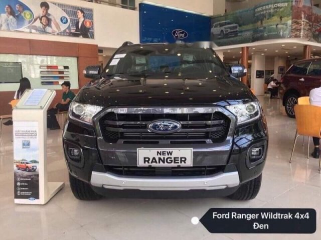 Bán Ford Ranger Wildtrak Bi đời 2019, màu đen, nhập khẩu nguyên chiếc