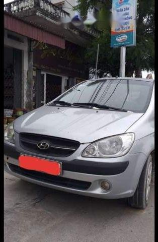 Bán Hyundai Getz MT năm sản xuất 2009, màu bạc, nhập khẩu, xe đẹp0