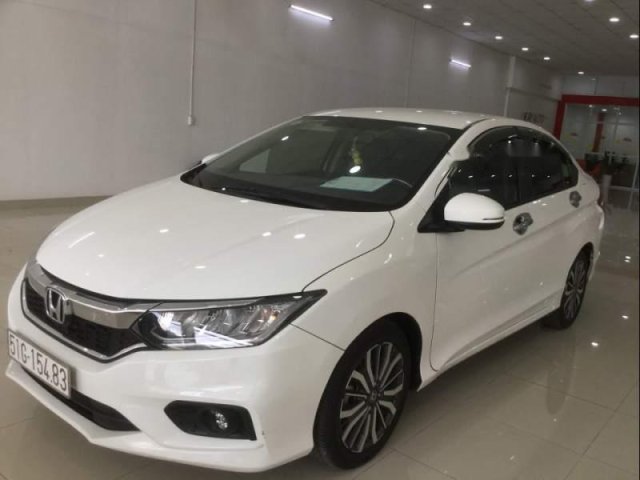 Bán Honda City Top đời 2018, màu trắng, giá 585tr