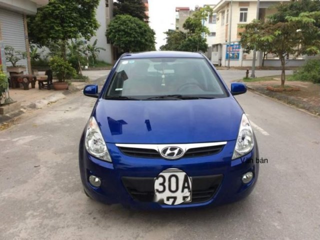 Bán Hyundai Grand i10 đời 2009, màu xanh lam, nhập khẩu, số tự động 