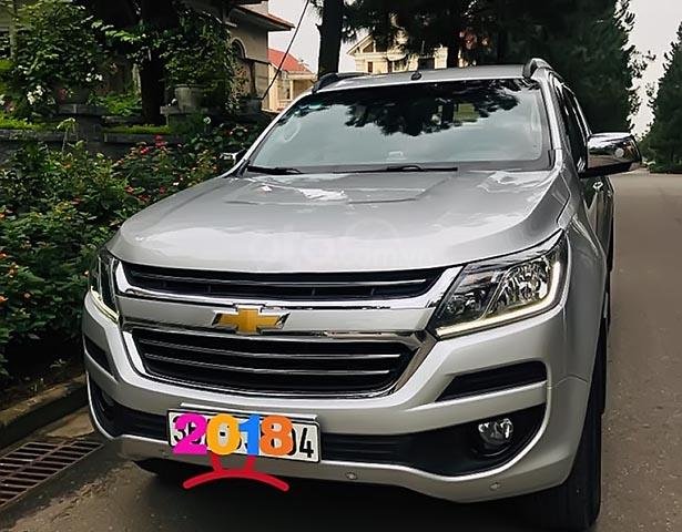 Cần bán xe Chevrolet Trailblazer LTZ 2.8L 4x4 AT năm 2018, màu bạc, nhập khẩu Thái  