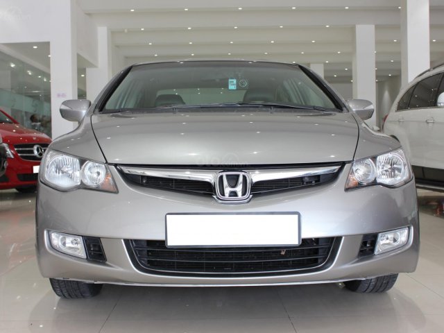 Bán Honda Civic 2008, màu bạc0