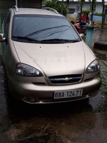 Bán xe Chevrolet Vivant 2008, màu vàng, xe nhập xe gia đình0