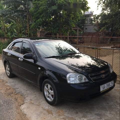 Bán Daewoo Lacetti 1.6EX 2009, màu đen, xe nhập