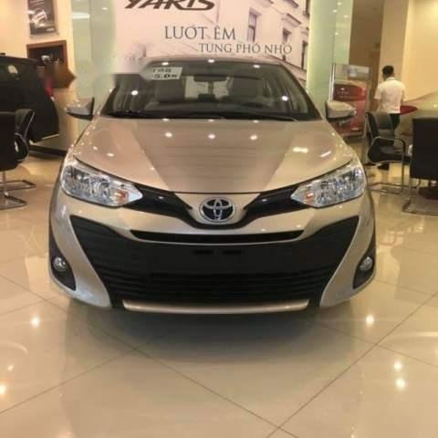 Bán Toyota Vios đời 2019, màu vàng cát