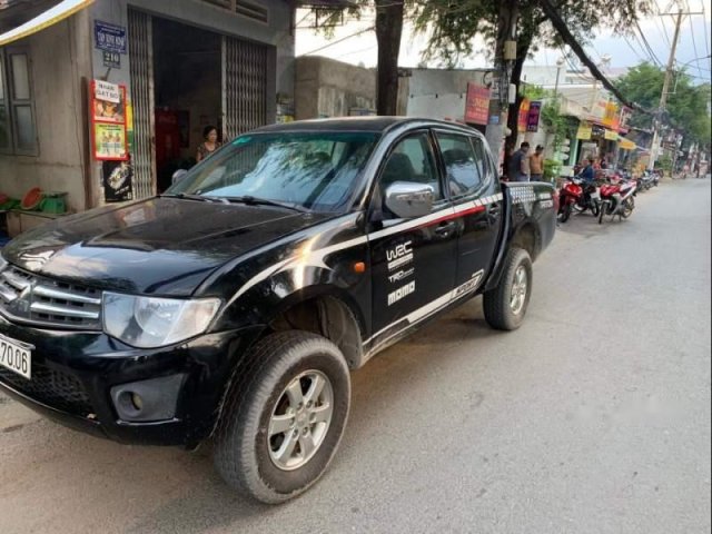 Bán xe Mitsubishi Triton 2009, màu đen, xe nhập chính chủ0