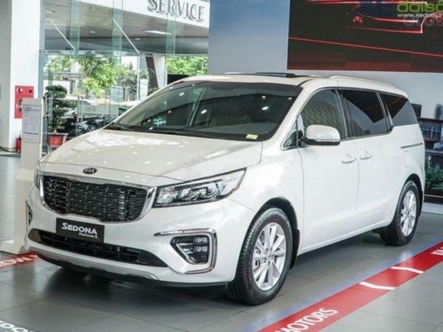 Bán Kia Sedona Platinum G đời 2019, màu trắng