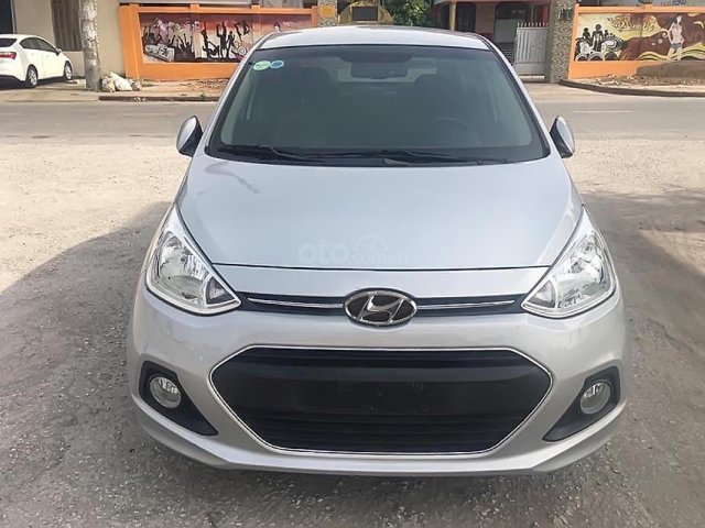 Bán Hyundai Grand i10 đời 2016, màu bạc, xe nhập như mới, giá 335tr