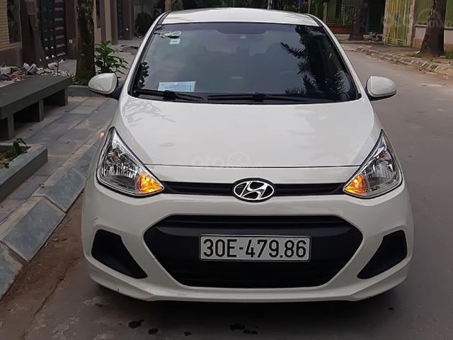 Bán Hyundai Grand i10 1.0 MT Base đời 2016, màu trắng, nhập khẩu chính chủ 0