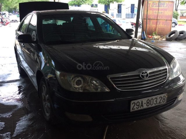 Bán ô tô Toyota Camry gia đình - sản xuất năm 2003, màu đen, giá chỉ 355 triệu