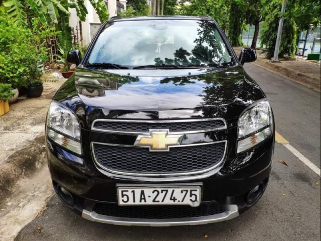 Bán Chevrolet Orlando 1.8 LTZ năm sản xuất 2011, màu đen, giá chỉ 395 triệu0