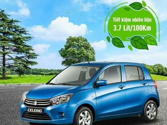 Bán xe Suzuki Celerio 1.0 AT sản xuất 2019, màu xanh lam, nhập khẩu nguyên chiếc0