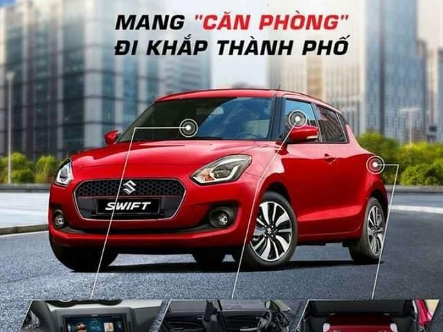 Bán Suzuki Swift 1.2 AT sản xuất 2019, màu đỏ, nhập khẩu nguyên chiếc, mới 100%0