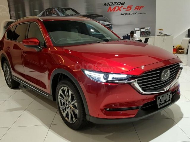 Bán Mazda CX8 2019, màu đỏ, giá chỉ từ 1 tỷ 199 triệu hot ưu đãi tháng 6 lên đến 50 triệu0