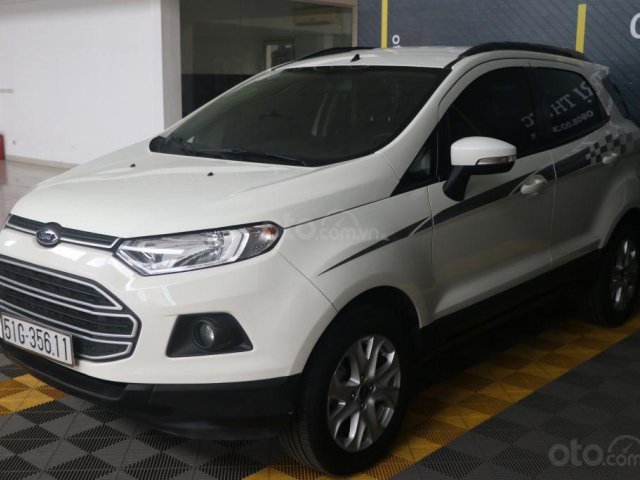 Bán xe Ford EcoSport 1.5P ​​Trend MT đời 2017, màu trắng, giá 456tr