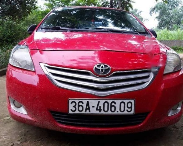 Bán Toyota Vios MT sản xuất năm 2010, màu đỏ, xe rất đẹp0