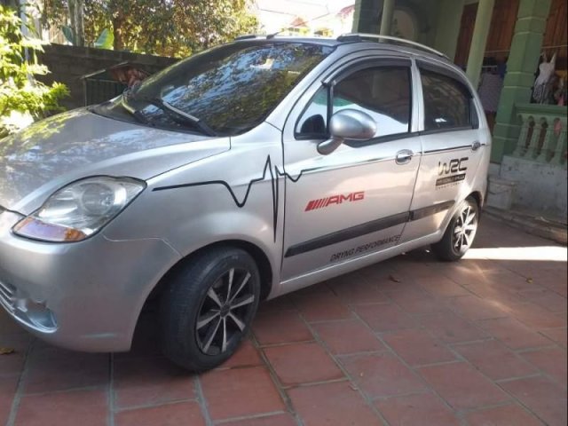 Cần bán Chevrolet Spark MT 2008, màu bạc, xe đẹp máy chất0