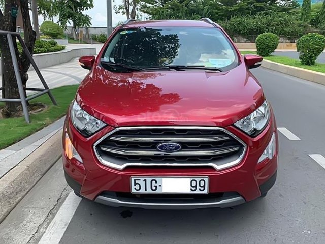 Bán Ford EcoSport Titanium 1.5L AT 2018, màu đỏ, lướt đúng 9,000km