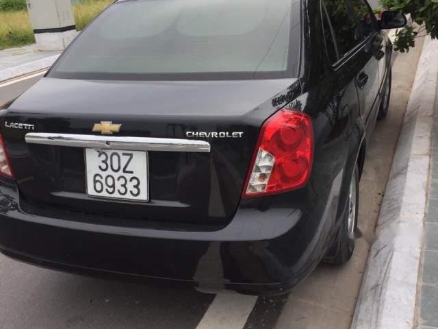 Bán xe cũ Chevrolet Lacetti đời 2010, màu đen0