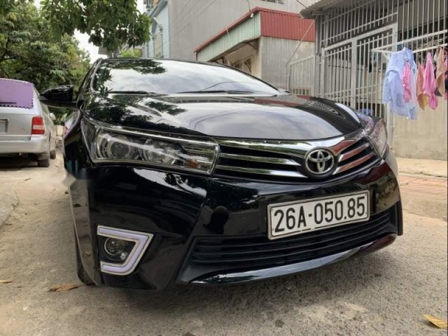 Bán Toyota Corolla altis AT đời 2016, màu đen0