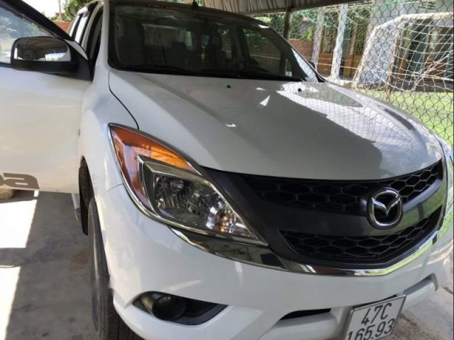 Bán Mazda BT 50 2014, màu trắng, nhập khẩu  