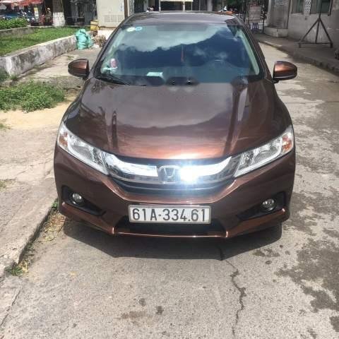 Cần bán xe Honda City 2017, màu nâu0