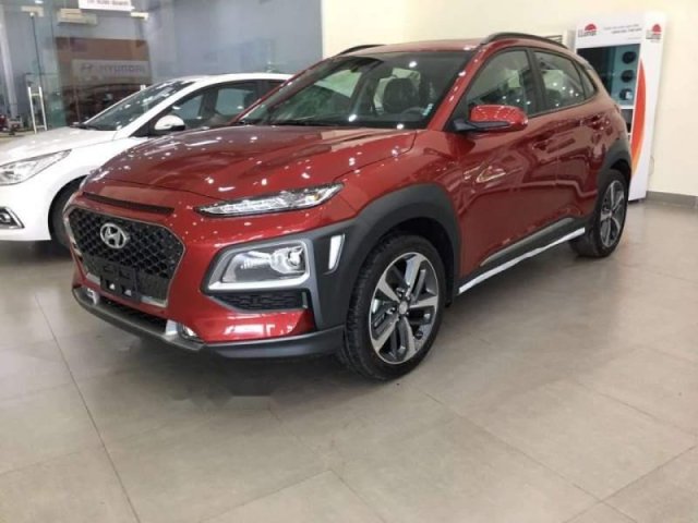 Bán xe Hyundai Kona sản xuất năm 2019, màu đỏ0