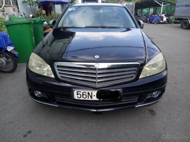 Bán Mercedes C200 sản xuất năm 2008, màu đen, nhập khẩu0