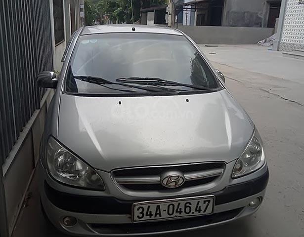 Gia đình bán xe Hyundai Getz đời 2008, bản đủ, số sàn0