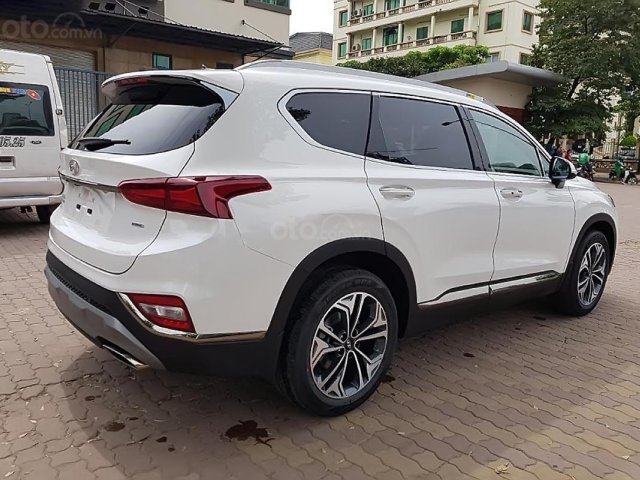 Bán Hyundai Santa Fe 2.2 HTRAC năm sản xuất 2019, màu trắng