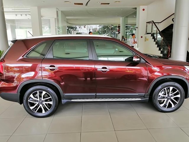 Bán Kia Sorento Premium D sản xuất 2019, màu đỏ, giá cạnh tranh