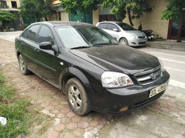 Cần bán xe Daewoo Lacetti sản xuất năm 2008, màu đen0