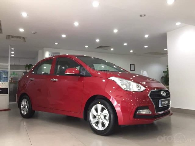 Hyundai i10 2019, khuyến mãi 20tr, xe đủ màu, giao ngay, miễn phí grab hợp tác xã0