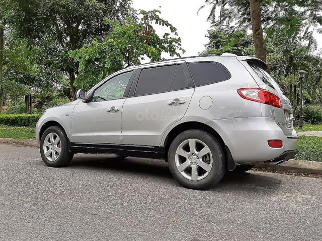 Bán ô tô Hyundai Santa Fe Mlx năm sản xuất 2008, màu bạc, nhập khẩu, máy dầu