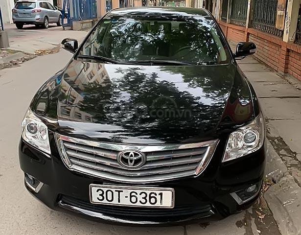 Bán Toyota Camry đời 2009, màu đen, đăng ký 2009, odo 75000 km0