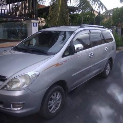 Bán Toyota Innova đời 2007, màu bạc, nhập khẩu nguyên chiếc 0