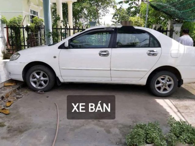 Bán Toyota Corolla altis năm 2003, màu trắng, nhập khẩu, giá chỉ 279 triệu0