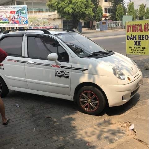 Cần bán lại xe Daewoo Matiz sản xuất năm 2008, màu trắng, biển số 810