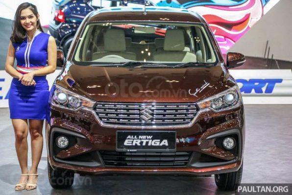 Bán Suzuki Ertiga GLX đời 2019 hộp số tự động, màu đen, xe nhập, giá 549 triệu0