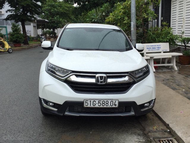 Bán Honda CR V 1.5G sản xuất 2018, bản cao cấp xe chạy đúng 19.000km màu xanh rêu, xe nhập bao kiểm tra hãng