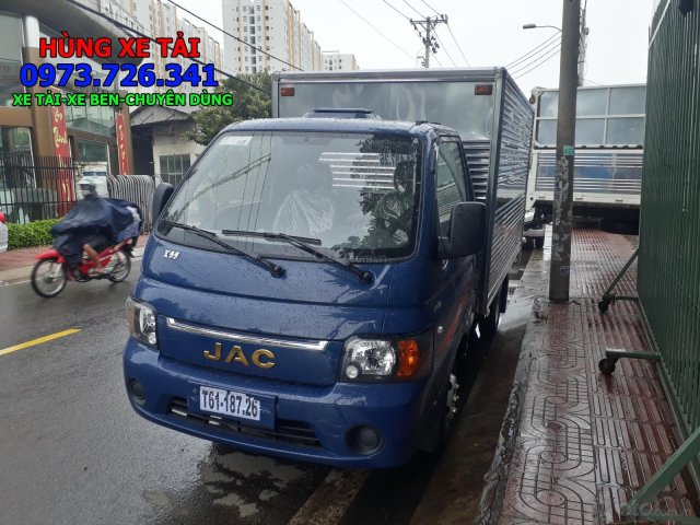 Xe tải JAC 1T5 thùng dài 3m2 chỉ 40 triệu nhận xe ngay0